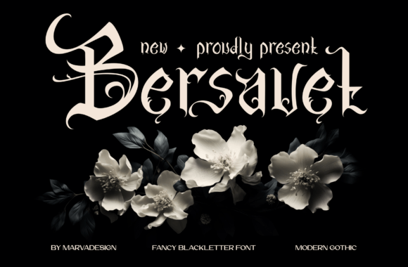 Bersavet: A Premium Blackletter Font for Bold Branding