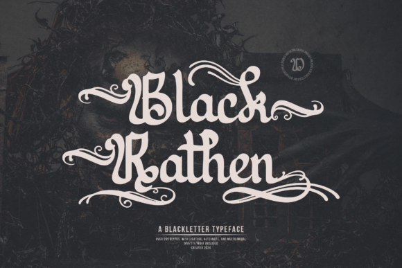 Black Rathen: A Bold Blackletter Typeface Review