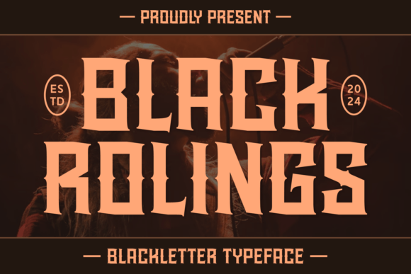Black Rolings: A Bold Blackletter Font for Web Design
