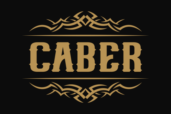 Caber: A Modern Blackletter Font for Editorial Design