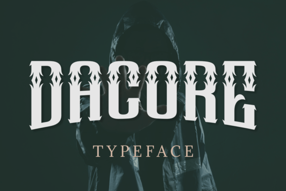 Dacore: A Bold Blackletter Font for Editorial Design