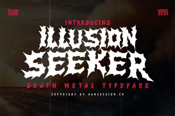 Illusion Seeker: A Dark Blackletter Font Review