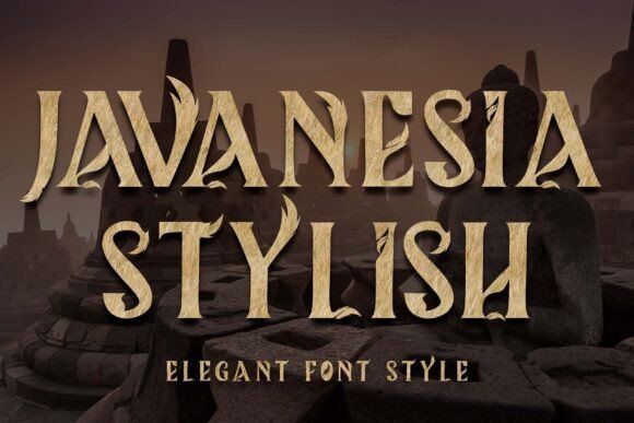 Javanesia Stylish: An Elegant Blackletter Font Review