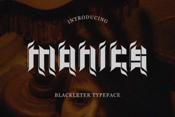 Monics: A Bold Blackletter Font for Editorial Design