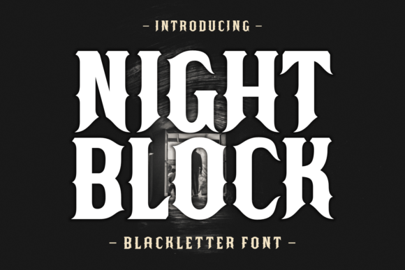 Night Block: A Bold Blackletter Font Review