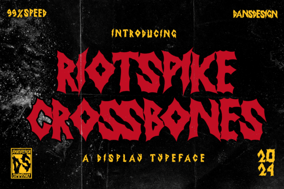 Riotspike Crossbones: A Bold Blackletter Font Review
